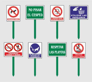 Piquetas para Parques y Jardines