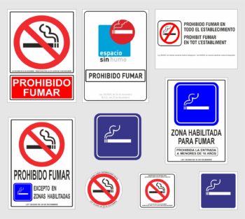 Señalización Ley Antitabaco