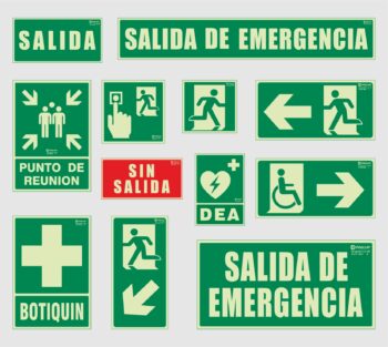 Vías de evacuación y Salvamento